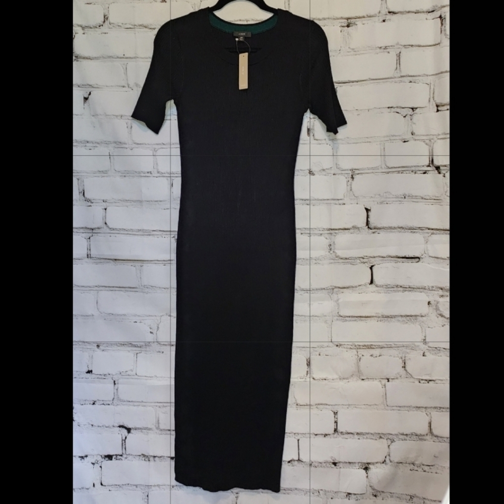 J.Crew Ribbed Dress - Picture 2 of 4